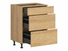 Modulinė spintelė su stalčiais Amper Oak 110