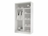 Garderobeskab Closico 164 (Kashmir)