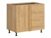 Modulinė kampinė spintelė Amper Oak 127