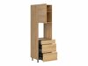 Modulinė spintelė įmontuojamai buitinei technikai Amper Oak 133