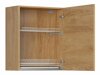 Dulap modular de perete cu suport pentru vase Soli Oak 161