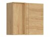 Modularna kotna stenska omarica Amper Oak 155