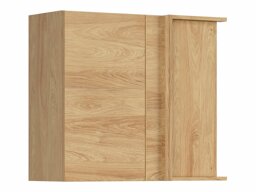 Modularna kotna stenska omarica Amper Oak 155
