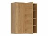 Модулен окачен ъглов шкаф Amper Oak 156