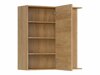 Модулен окачен ъглов шкаф Amper Oak 158