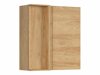 Modulinė pakabinama kampinė spintelė Amper Oak 158