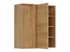 Modulinė pakabinama kampinė spintelė Amper Oak 158