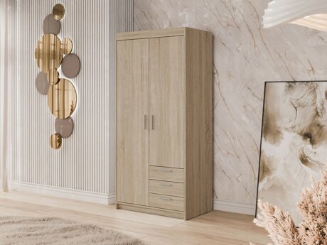 Garderobeskab Novduni 112 (Sonoma eg)