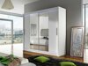 Kledingkast Closico Pallor II (Wit)