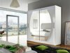 Kledingkast Closico Pallor IV (Wit)