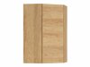 Modularna kotna stenska omarica Amper Oak 160