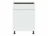 Modularna omarica s predalom in vrati Top White 105