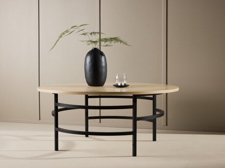 Salontafel Dallas 4696 (Zwart + Lichtbruin)