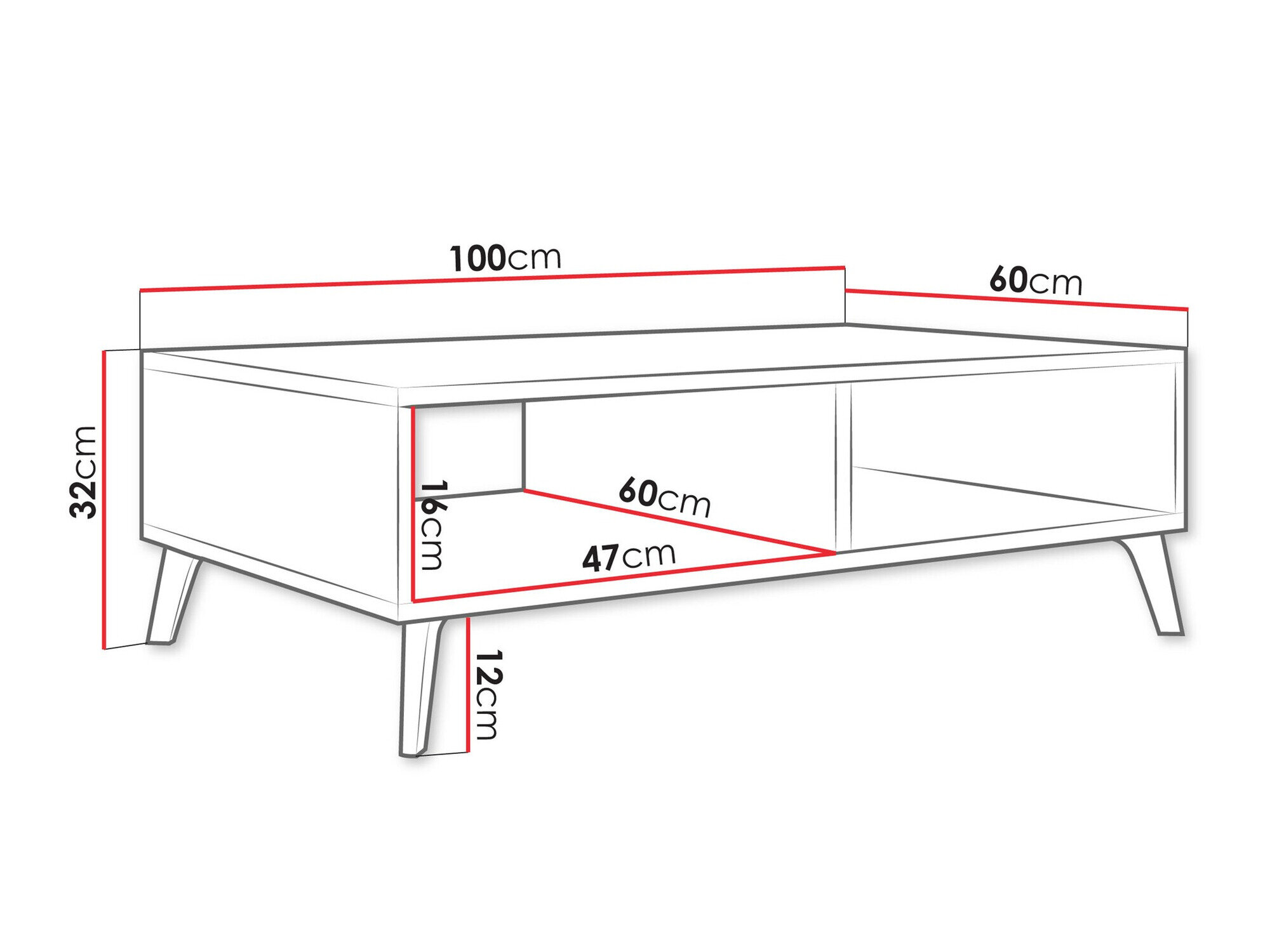 Sofabord Comfivo Capella (Kashmir)