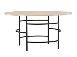 Tafel Dallas 4695 (Zwart + Lichtbruin)