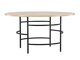 Tafel Dallas 4695 (Zwart + Lichtbruin)
