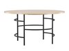 Tafel Dallas 4695 (Zwart + Lichtbruin)