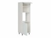 Modulinė spintelė įmontuojamai buitinei technikai Top White 135