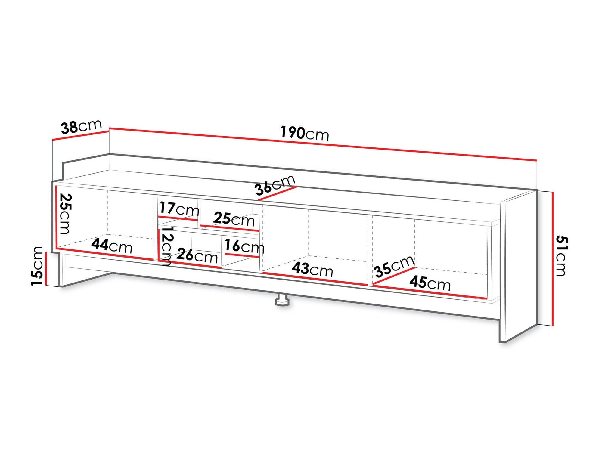 TV-meubel Mavnoli 106
