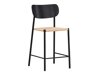 Counterstoel Dallas 4705 (Zwart + Lichtbruin)
