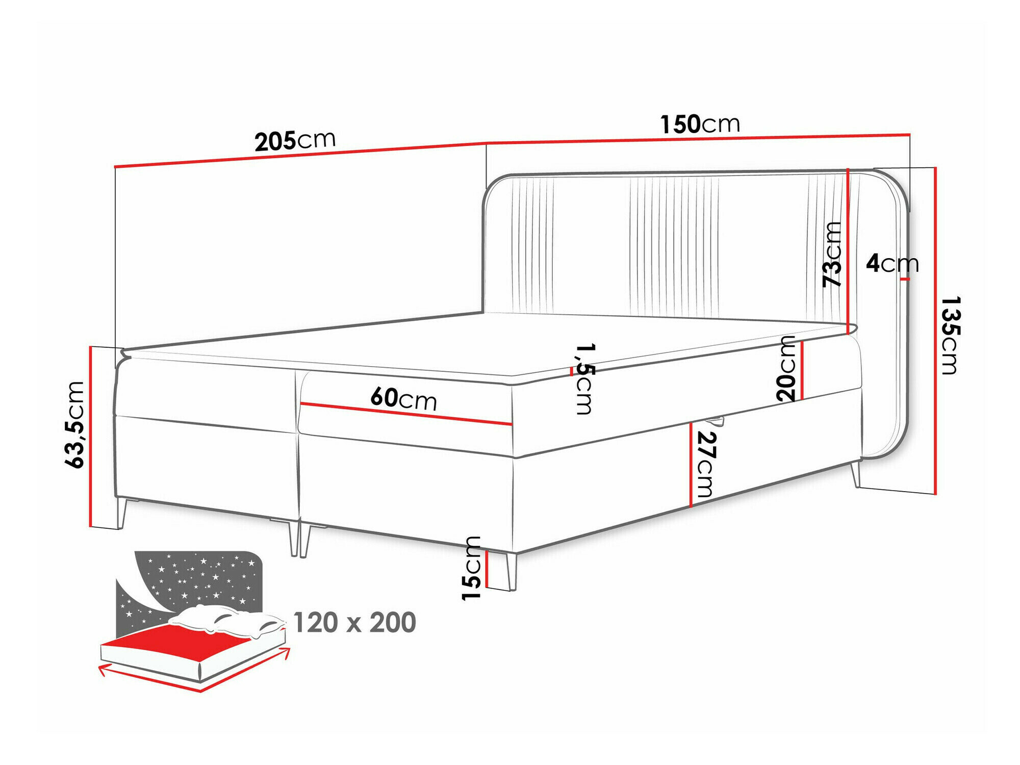 Kontinentalseng Baltimore 196 (Magic Velvet 2239)