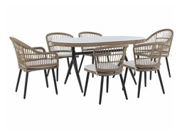 Set stola i stolica Berwyn 2515 (Bež)