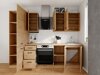 Modularni kuhinjski komplet Amper Oak 167