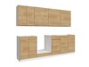 Модулен кухненски комплект Soli Oak 163