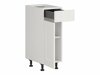 Dulap modular cu sertar și uși Eva White 102