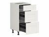Dulap modular cu sertare Eva White 109