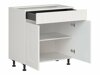 Modulinė spintelė su stalčiumi ir durelėmis Eva White 106