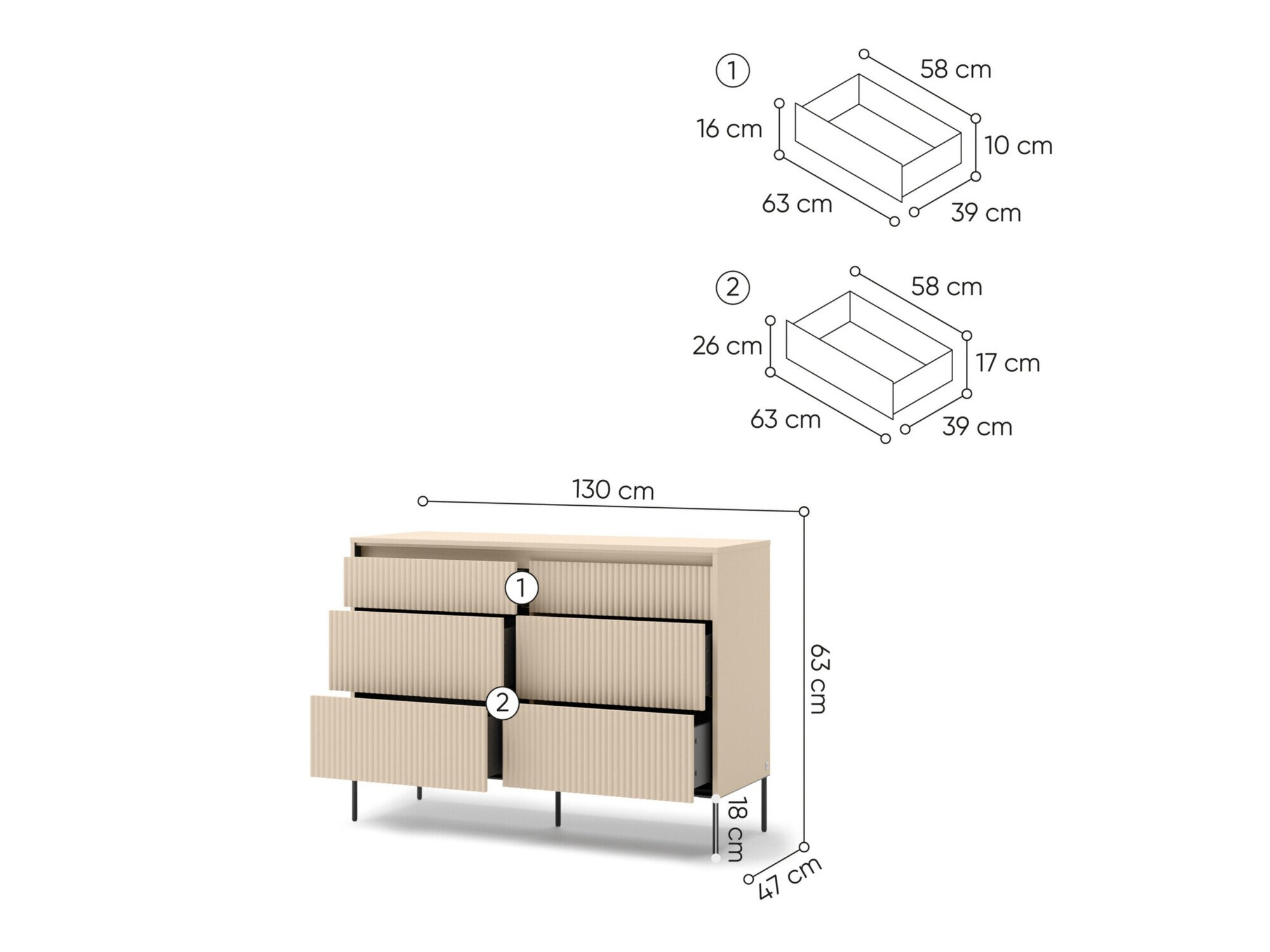 Commode Lorfera 104