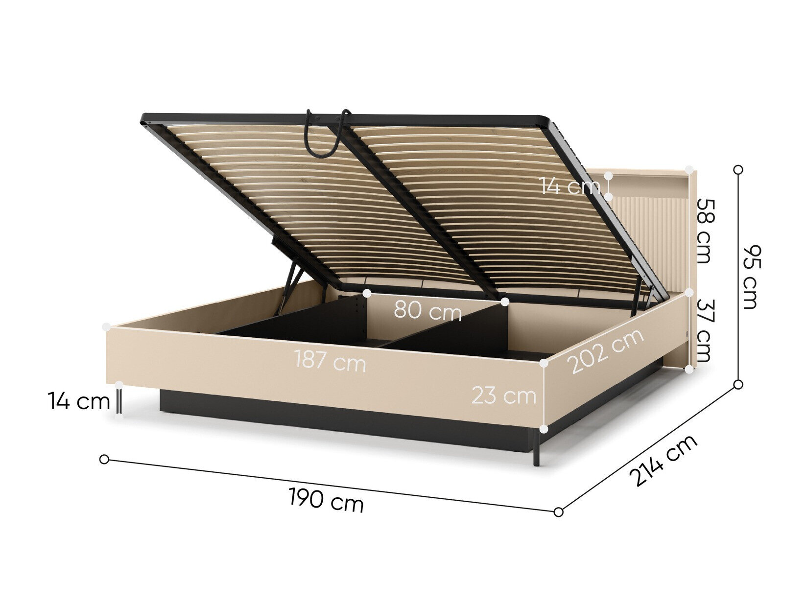 Bed Lorfera 107