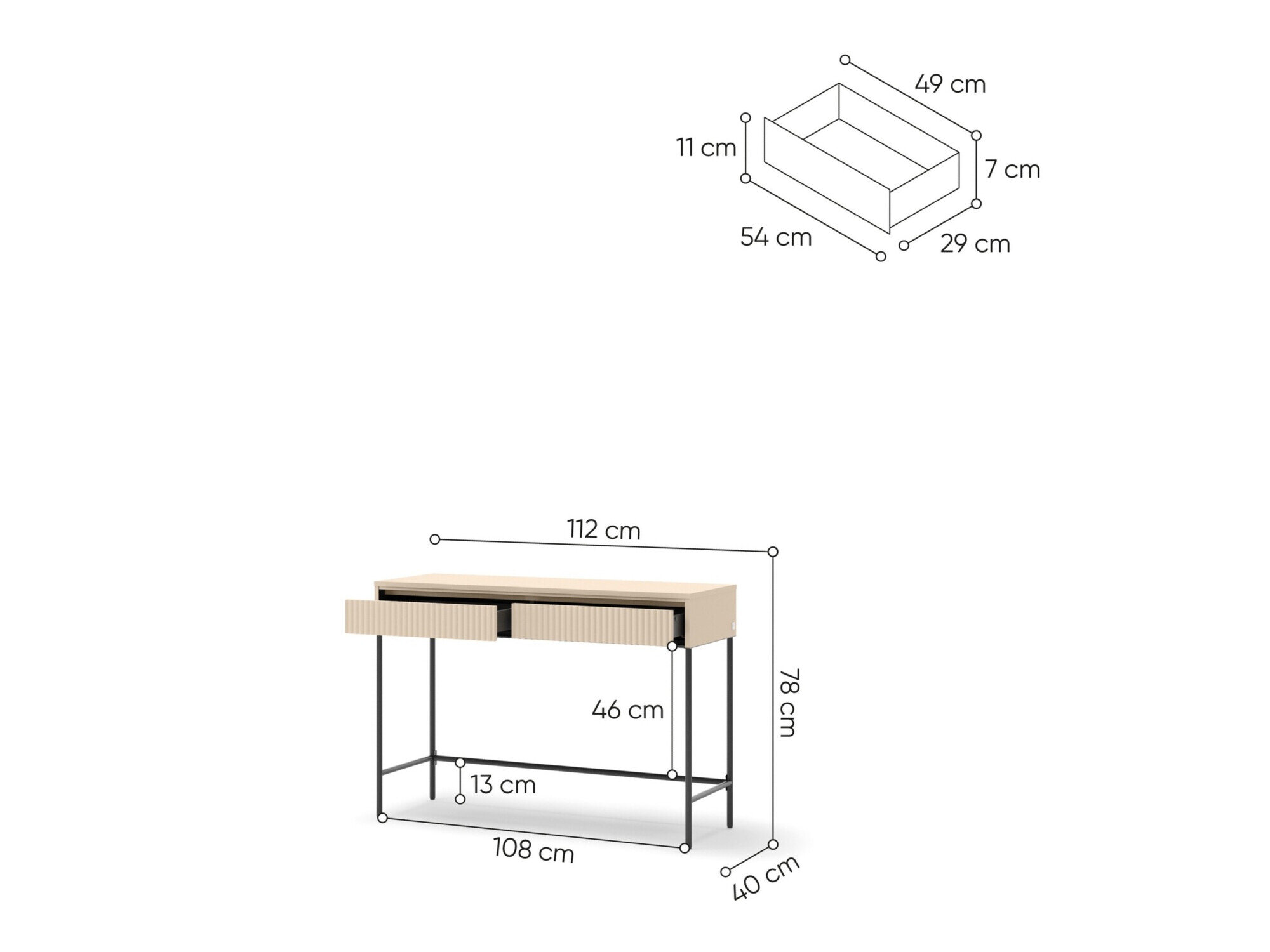 Konsolbord Lorfera 108