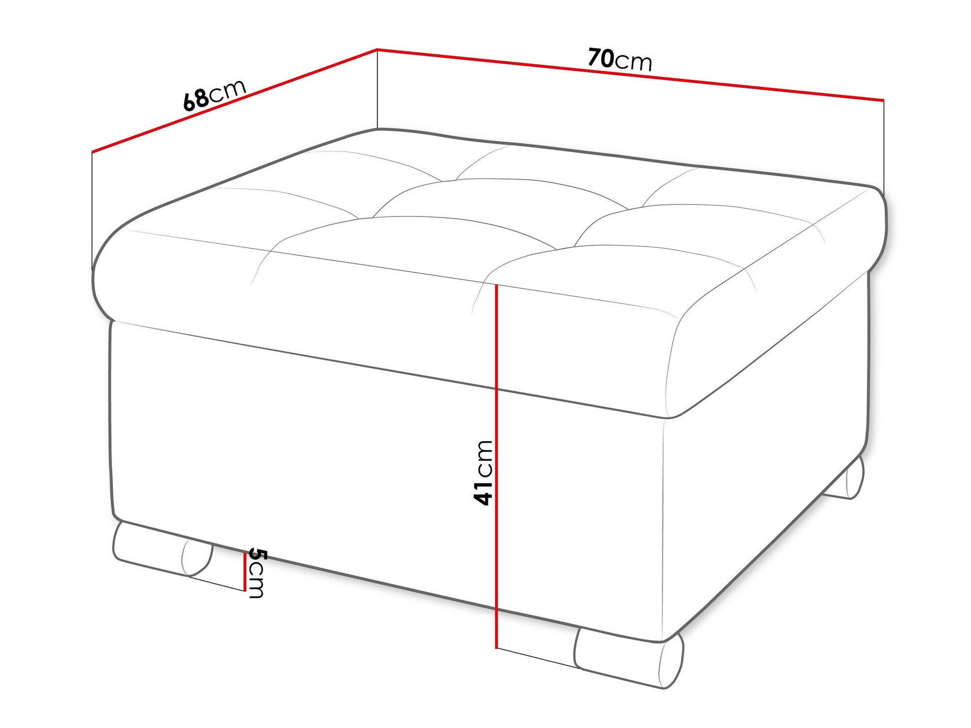 Puf Comfivo Gemma (Clara 215.02)