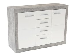 Ladekast Romfera 100 (Wit + Grijs)