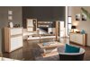 Ladekast Romfera 100 (Wit + San Remo eik)