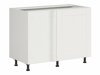 Modulinė kampinė spintelė Eva White 129