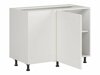 Modulinė kampinė spintelė Eva White 129