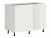 Modulinė kampinė spintelė Eva White 130