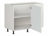 Modulinė kampinė spintelė Eva White 130