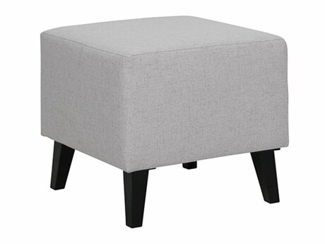 Poef Delbene 132 (Aura 23 + Glanzend zwart)
