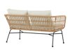 Bank voor buiten Dallas 5187 (Licht hout + Beige)