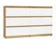 Ladekast Elbvelu 103 (Artisan eiken + Wit)