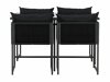 Tafel en stoelen set Dallas 4736
