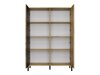 Boekenkast Orlsone 102 (Artisan eiken + Zwart)