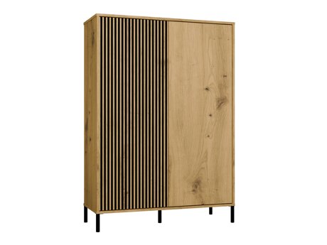 Étagère Orlsone 102 (Chêne Artisan + Noir)