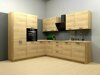 Modulinė kampinė spintelė Amper Oak 127