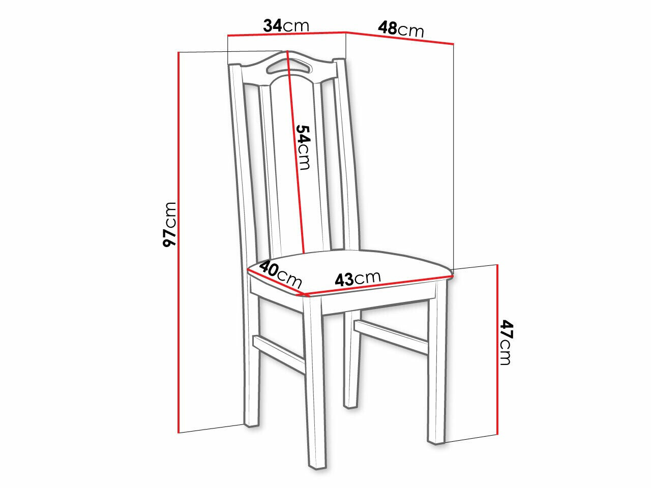 Stol Victorville 139 (Nød)