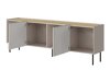Buffet Melbela 105 (Cachemire + Chêne)